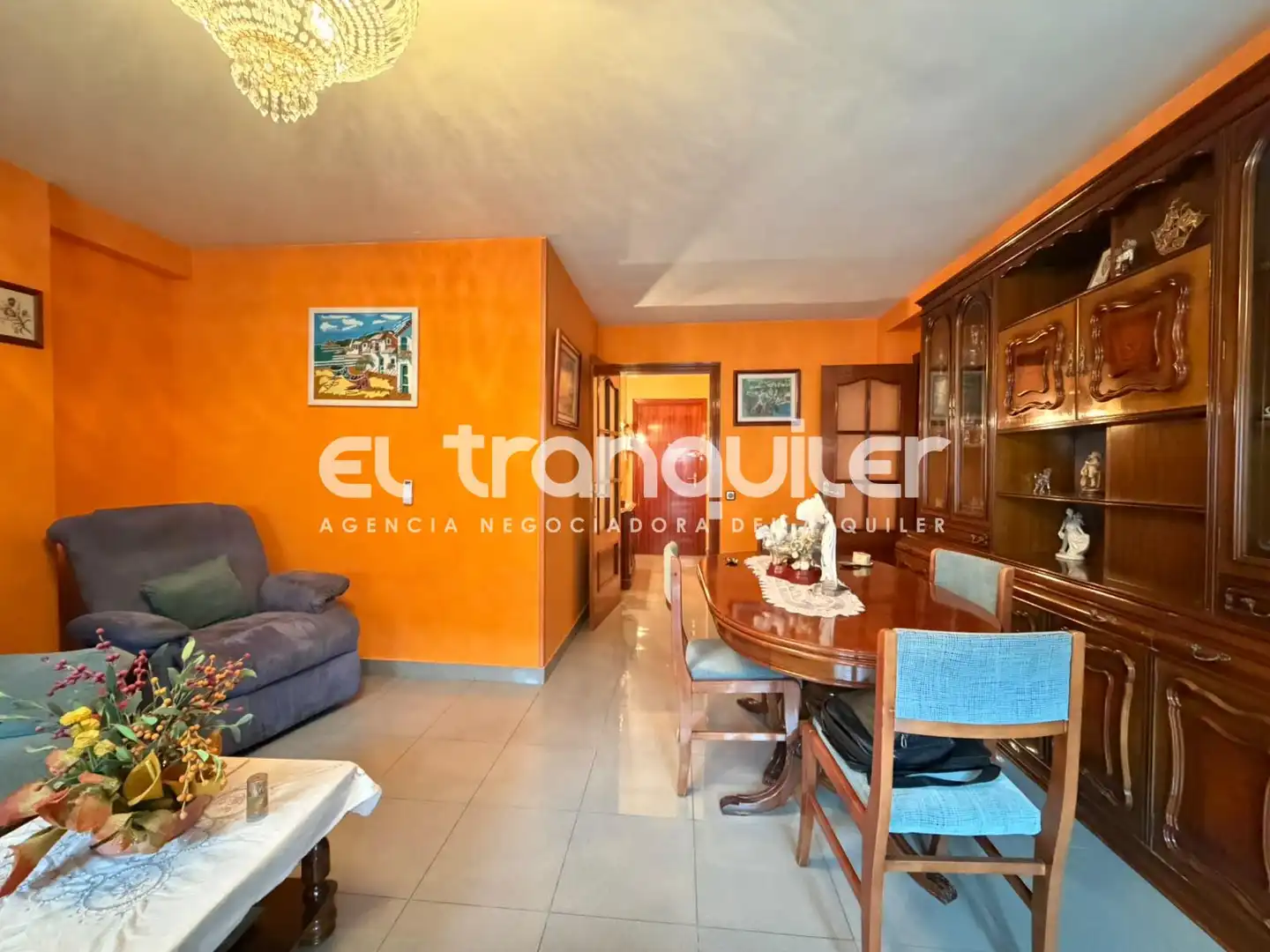 Sala de estar de Piso de alquiler en La Alhóndiga