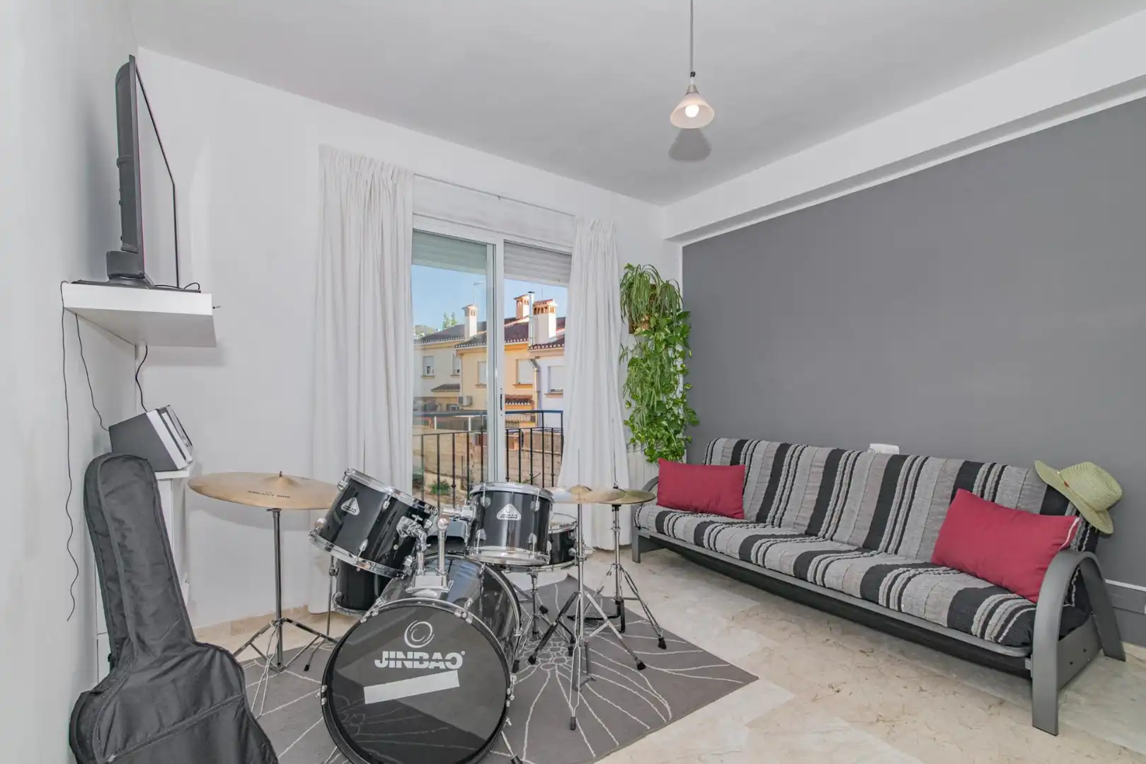 Sala de estar de Casa adosada en venta en Cájar con Aire acondicionado, Calefacción y Terraza