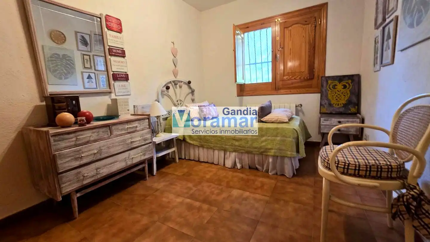 Jardín de Casa o chalet de alquiler en Barx con Jardín privado, Terraza y Piscina