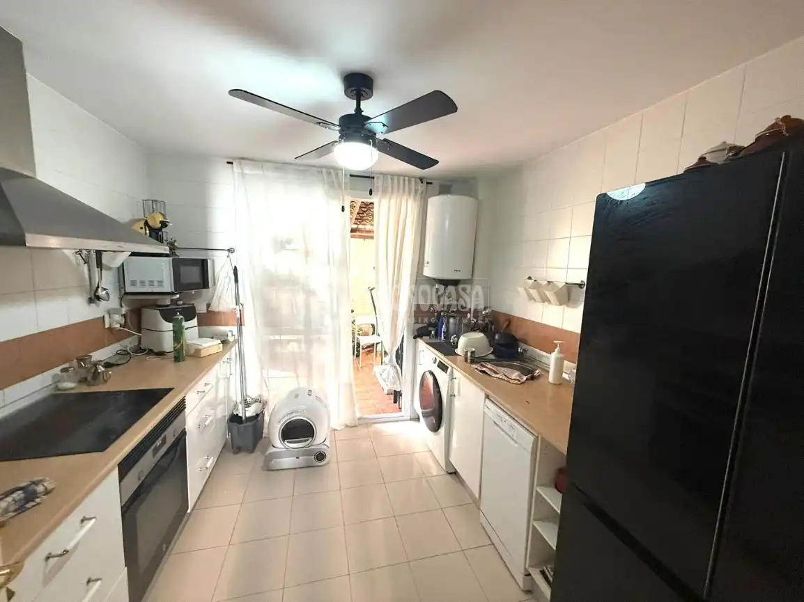 Cocina de Casa adosada en venta en Palomares del Río