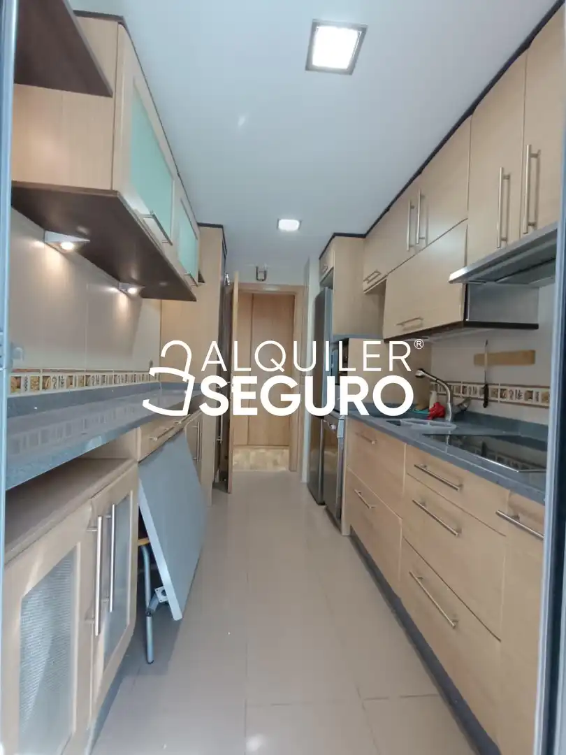 Kitchen of Flat for rent in Leganés  with Air Conditioner, Heating and Terrace