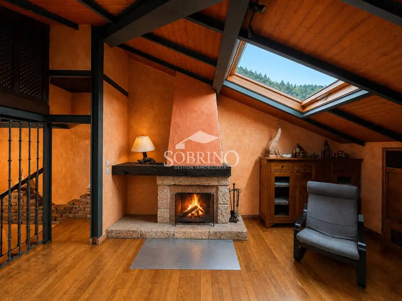 Sala de estar de Casa o chalet en venta en Llanes con Aire acondicionado, Calefacción y Parquet