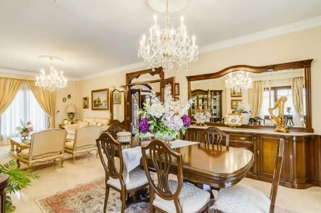 Comedor de Casa o chalet en venta en Alhaurín El Grande con Aire acondicionado, Calefacción y Jardín privado