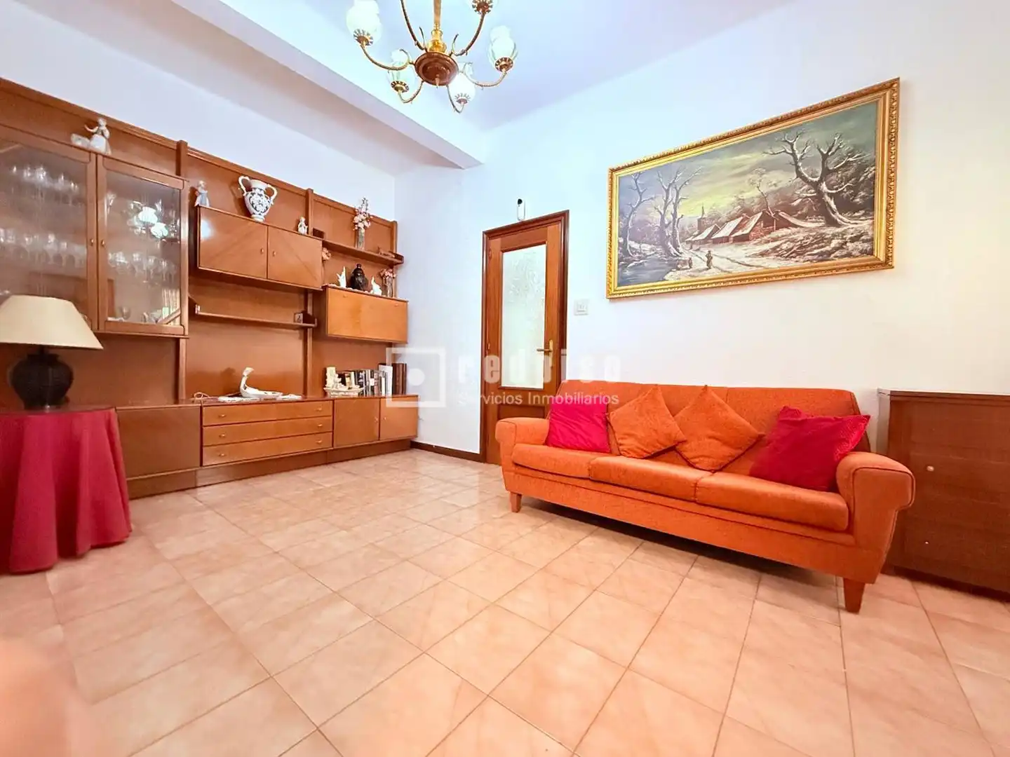 Sala d'estar de Pis en venda en Madrid