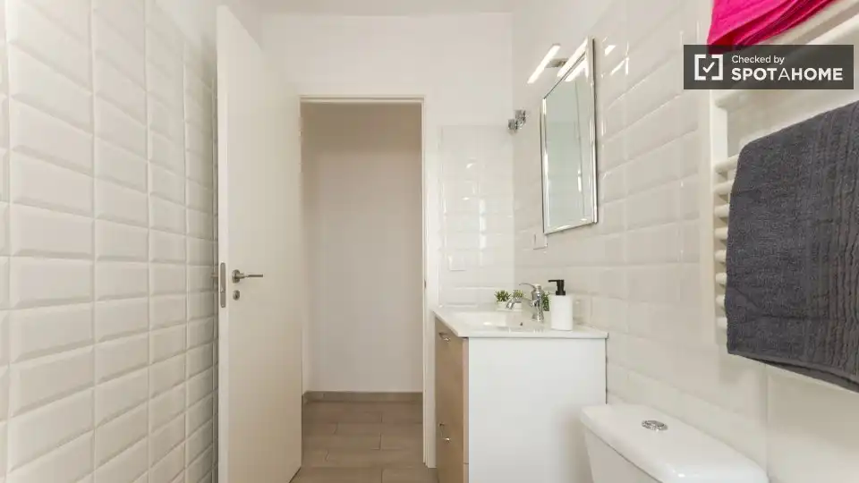 Bathroom of Flat for rent in Puçol  with Air Conditioner, Heating and Furnished
