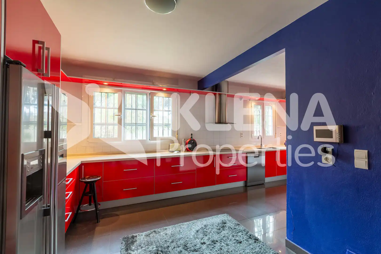 Kitchen of Houses for sale in Roquetas de Mar  with Air Conditioner, Private garden and Terrace