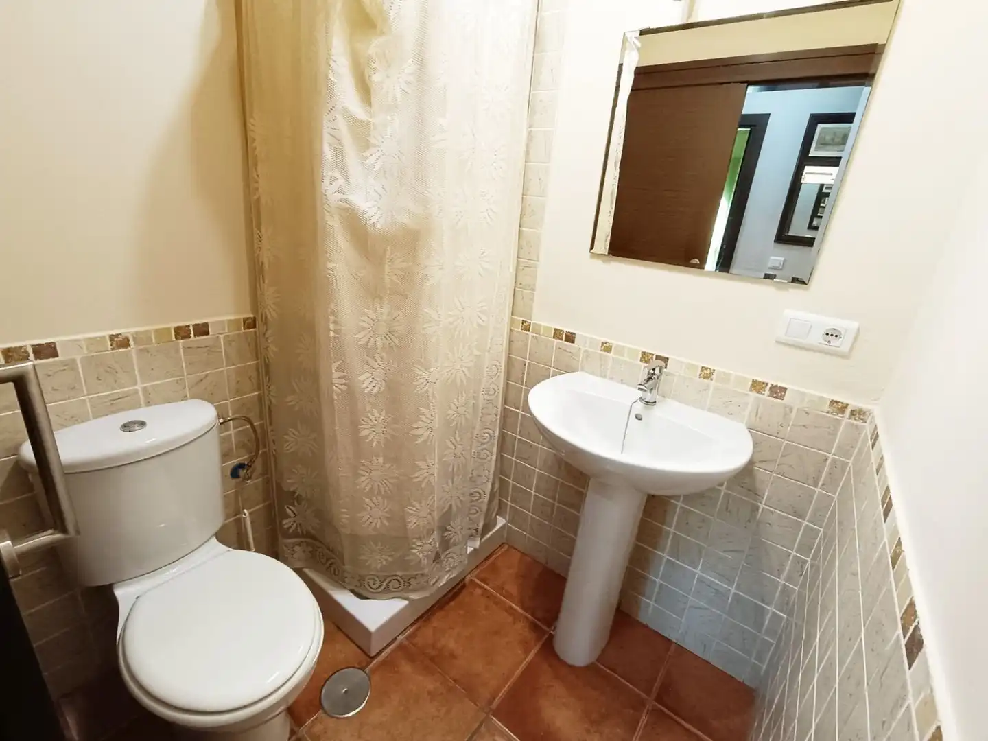 Badezimmer von Wohnung zum Verkauf in El Rompido mit Klimaanlage, Terrasse und Möbliert