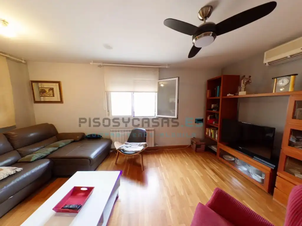 Living room of Houses for sale in San Mateo de Gállego  with Air Conditioner, Private garden and Terrace