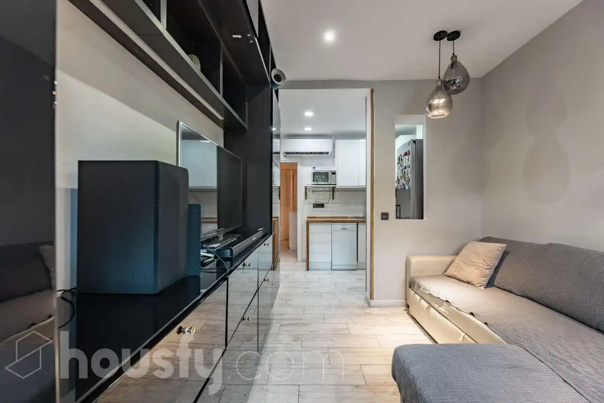 Sala d'estar de Pis en venda en Bellvitge - El Gornal - Granvia LH