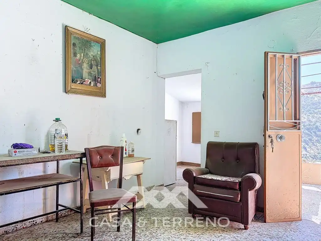 Wohnzimmer von Country house zum Verkauf in Comares mit Privatgarten und Terrasse