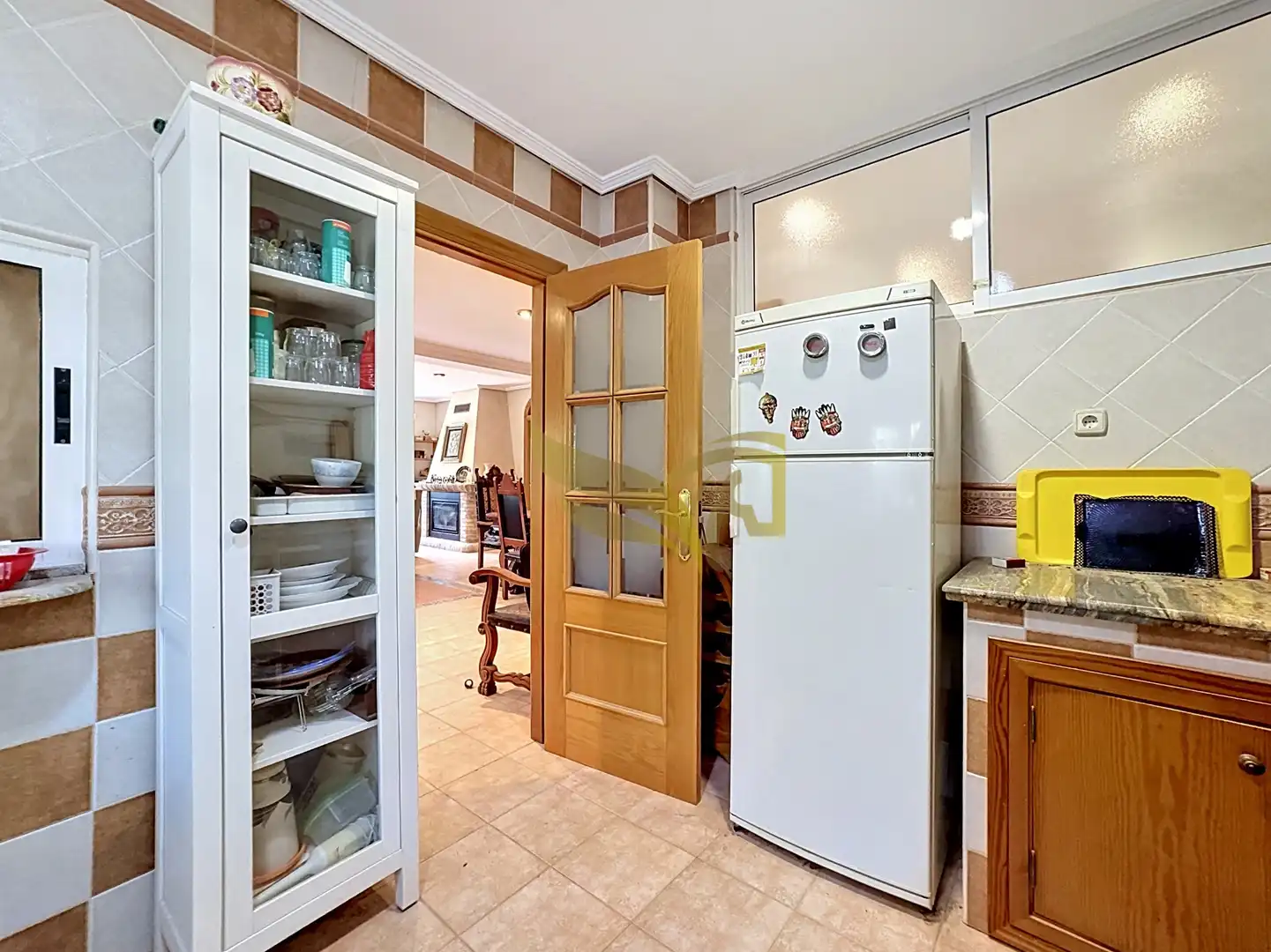 Cocina de Finca rústica en venta en Las Torres de Cotillas con Aire acondicionado, Jardín privado y Terraza