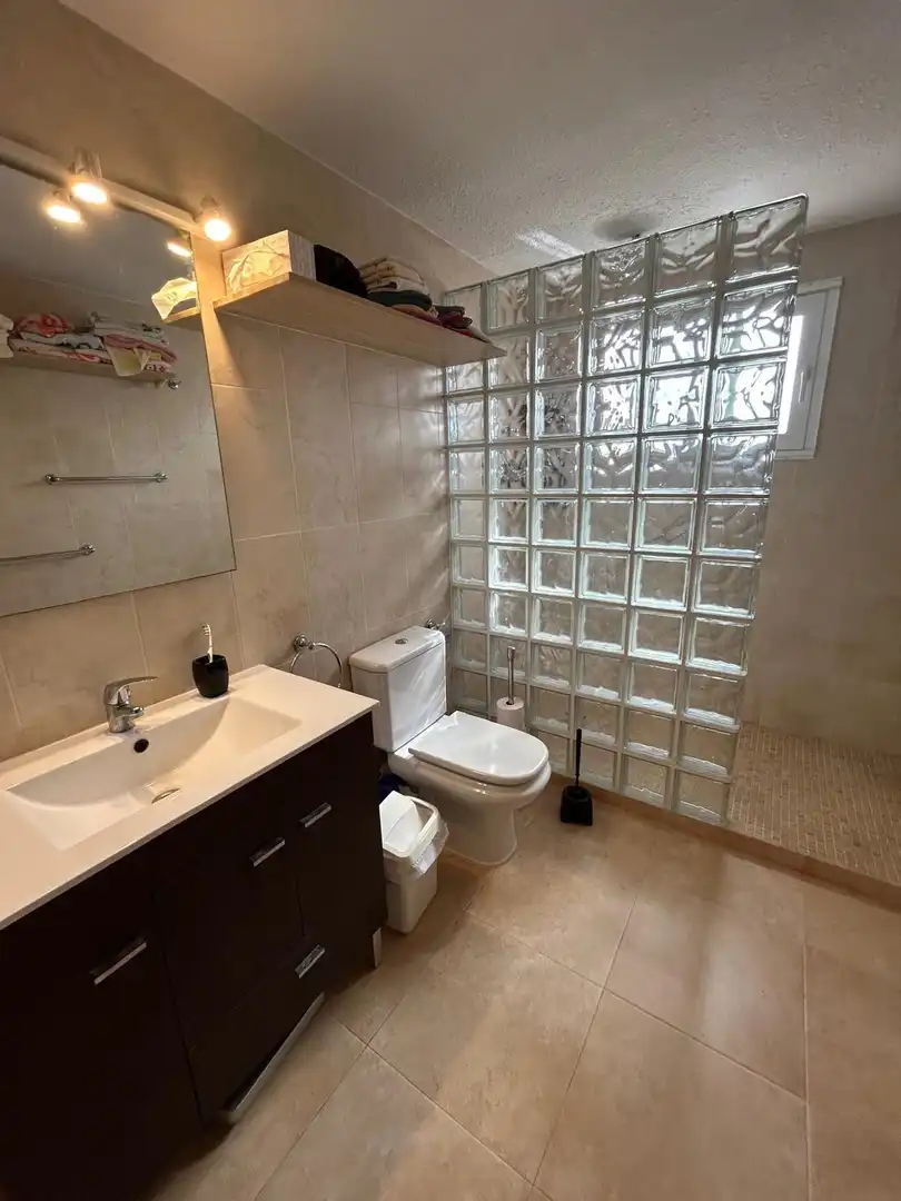 Bathroom of Houses for sale in Calpe / Calp  with Private garden and Swimming Pool
