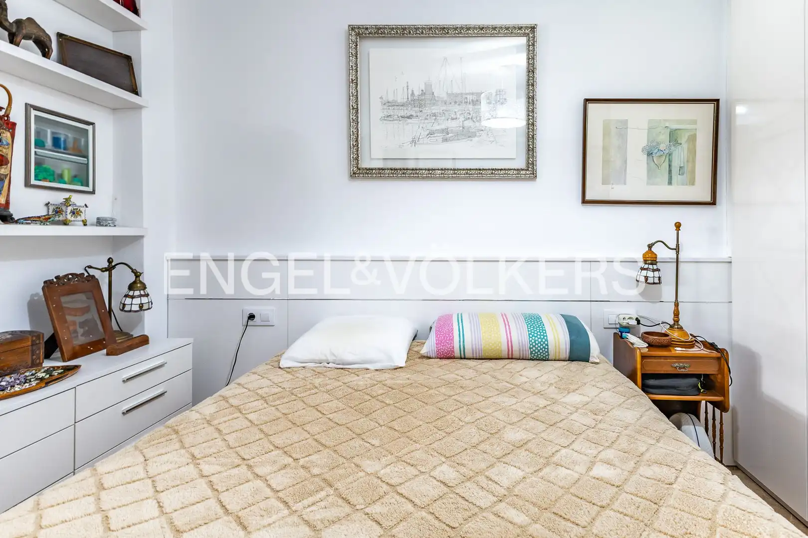 Schlafzimmer von Wohnung zum Verkauf in Mataró mit Klimaanlage, Heizung und Terrasse