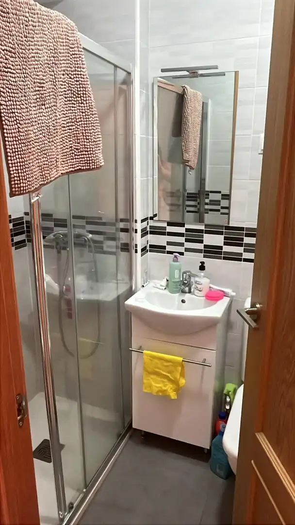 Bathroom of Flat for rent in Murcia  with Air Conditioner, Heating and Private garden