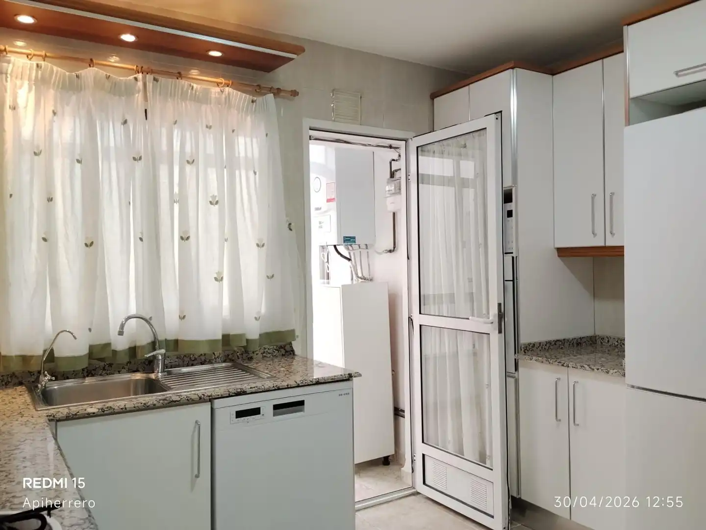 Cocina de Piso de alquiler en Alicante / Alacant con Amueblado y Balcón