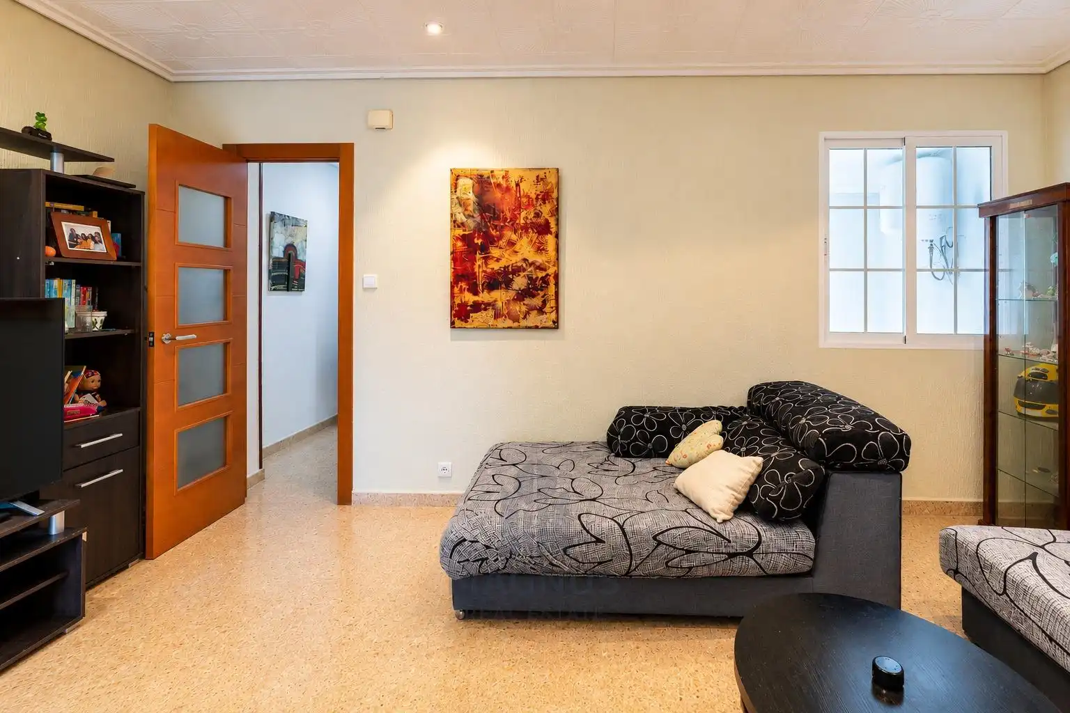 Wohnzimmer von Wohnung zum Verkauf in Foios mit Klimaanlage, Abstellraum und Balkon