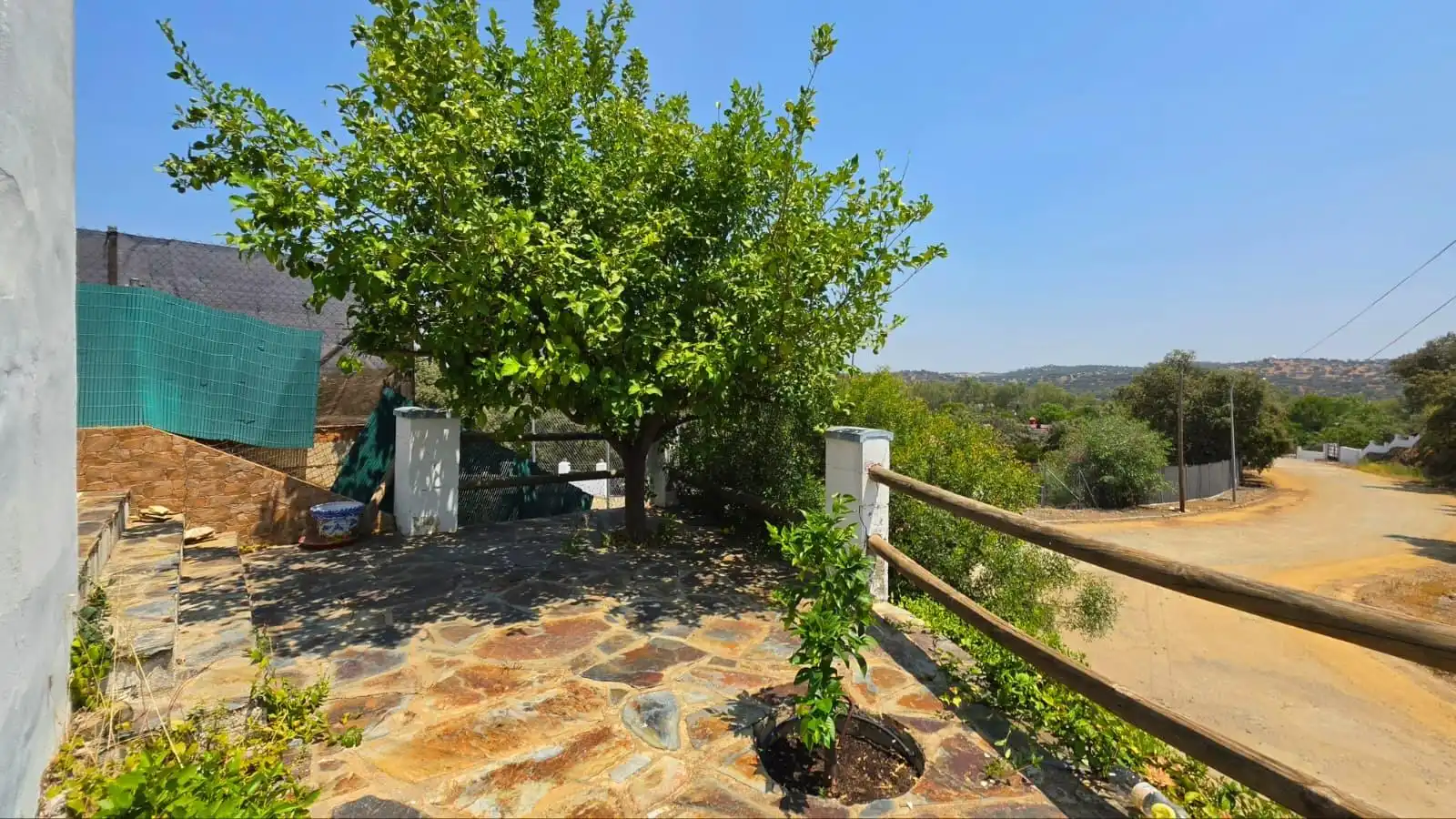 Terraza de Casa o chalet en venta en Guillena con Aire acondicionado y Piscina