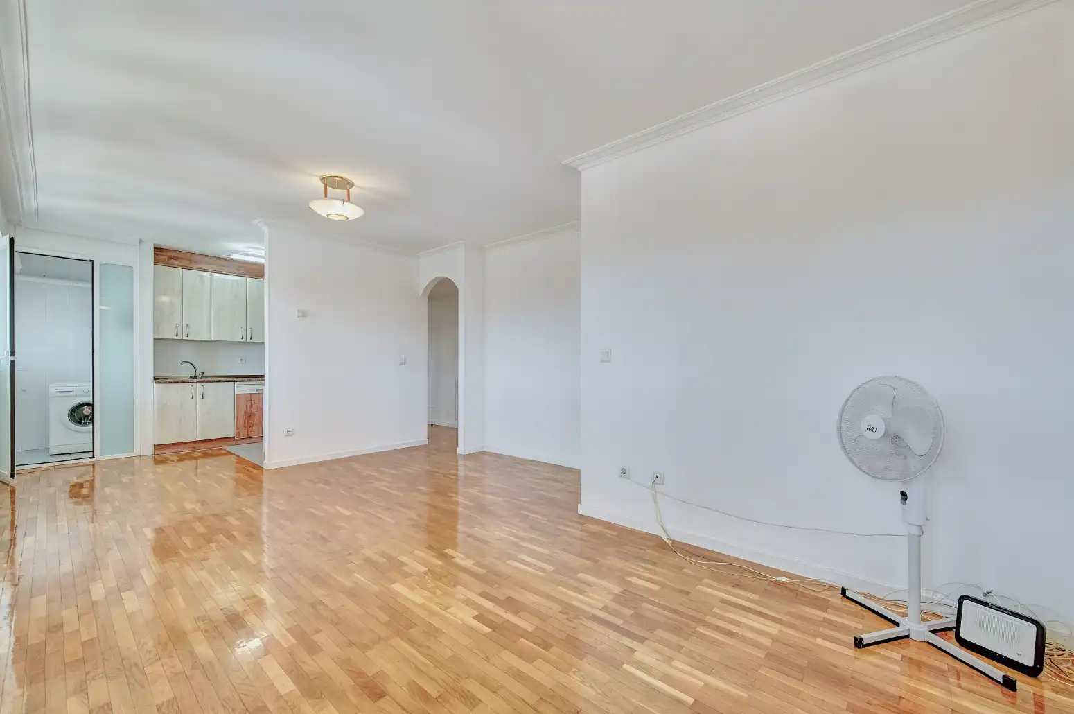 Sala de estar de Piso en venta en  Pamplona / Iruña con Calefacción y Trastero