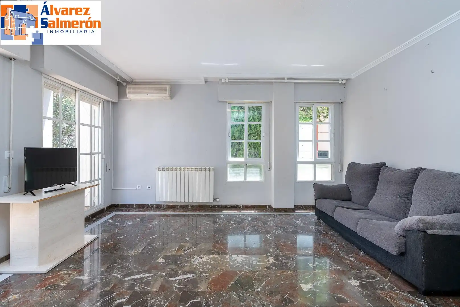 Sala de estar de Piso en venta en Granada con Aire acondicionado, Calefacción y Terraza