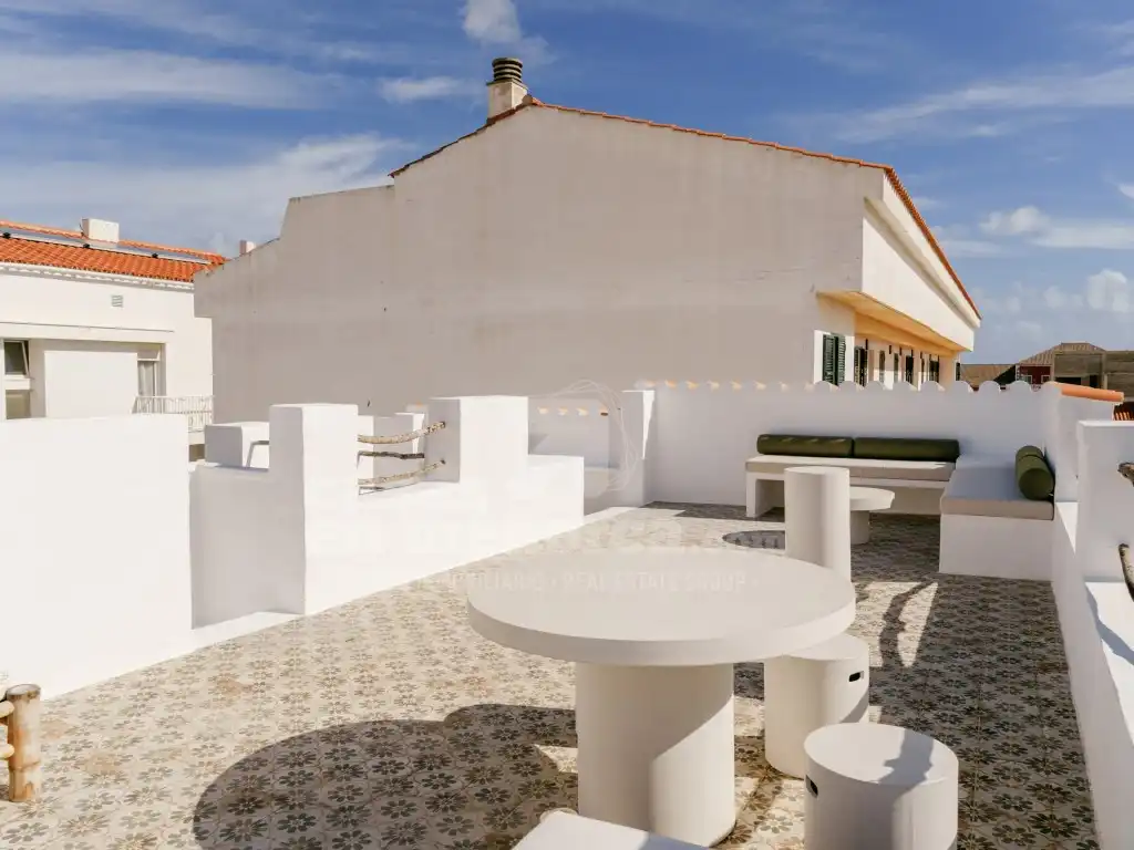 Terraza de Casa o chalet en venta en Es Castell con Aire acondicionado, Calefacción y Jardín privado