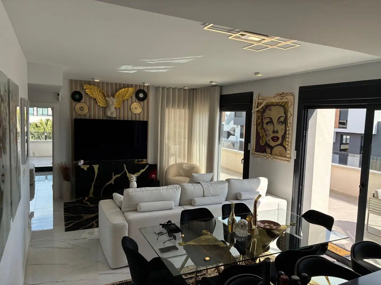 Living room of Flat for sale in Orihuela  with Heating and Swimming Pool