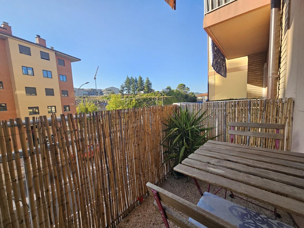 Balcony of Flat for sale in Estella / Lizarra  with Heating, Terrace and Furnished