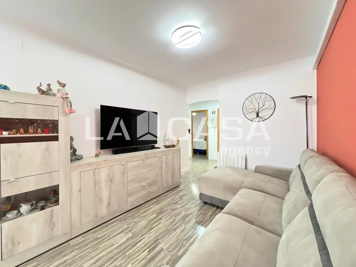 Living room of Flat for sale in Badalona  with Heating, Terrace and Storage room