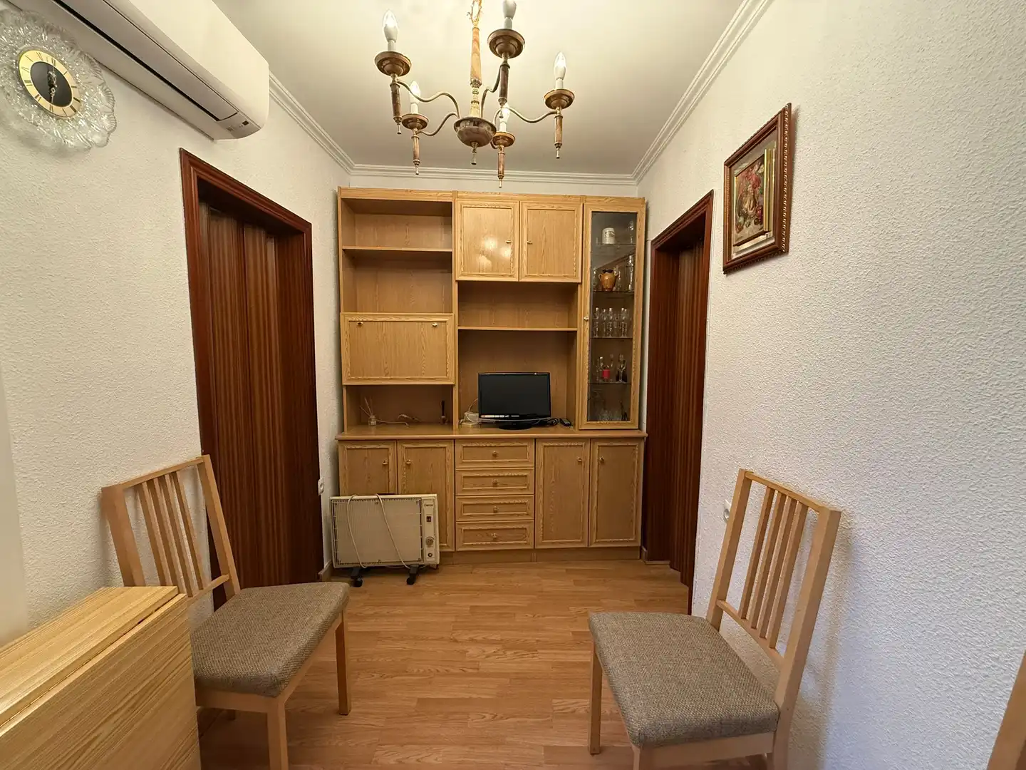 Sala d'estar de Pis de lloguer en Madrid amb Aire condicionat, Calefacció i Balcó
