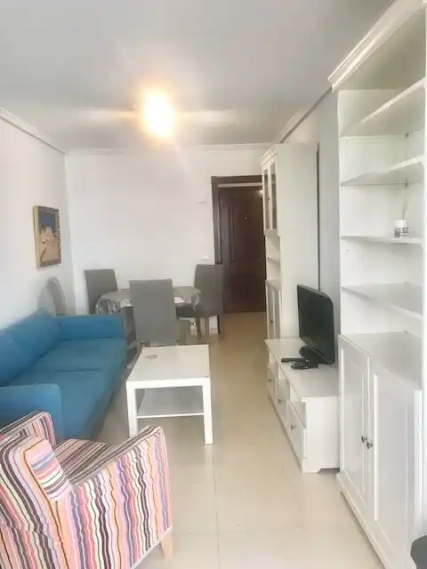 Living room of Flat for sale in Noja  with Heating, Terrace and Furnished