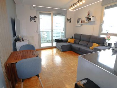 Living room of Flat for sale in Vitoria - Gasteiz  with Heating, Parquet flooring and Terrace