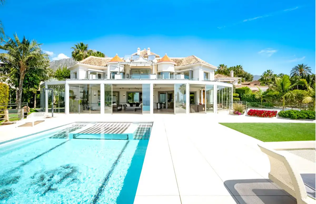 Casa amb piscina de lloguer a Milla de Oro