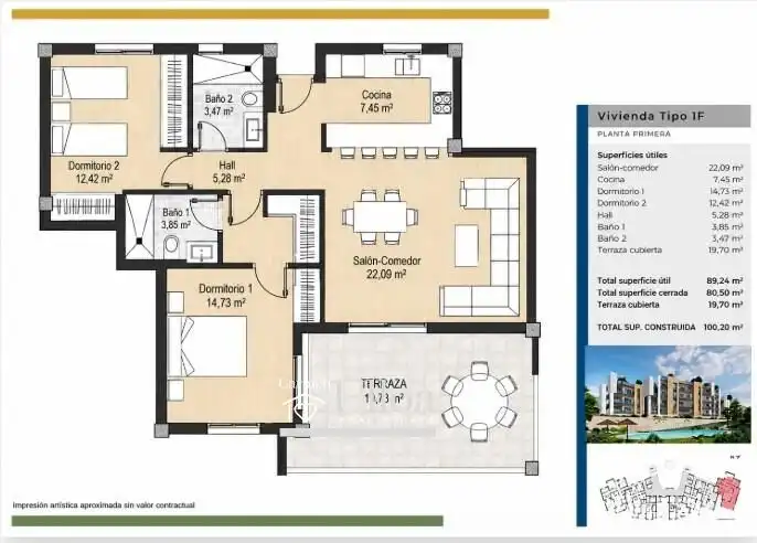 Piso con piscina en venta en Bonalba - Cotoveta, imagen 15