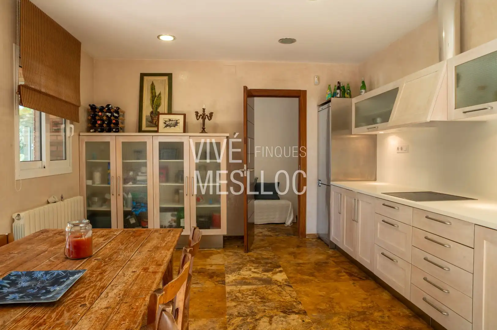 Cocina de Casa o chalet de alquiler en El Masnou con Calefacción, Jardín privado y Terraza