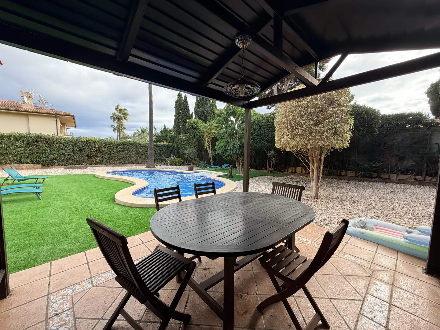Jardín de Casa o chalet en venta en Benidorm