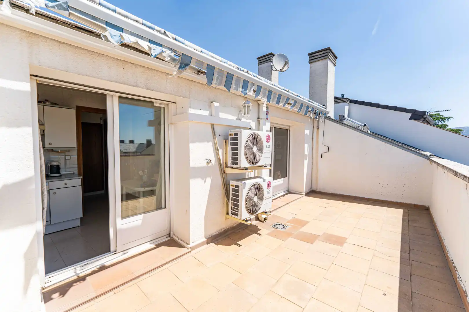 Terraza de Ático en venta en Alpedrete con Calefacción, Terraza y Amueblado