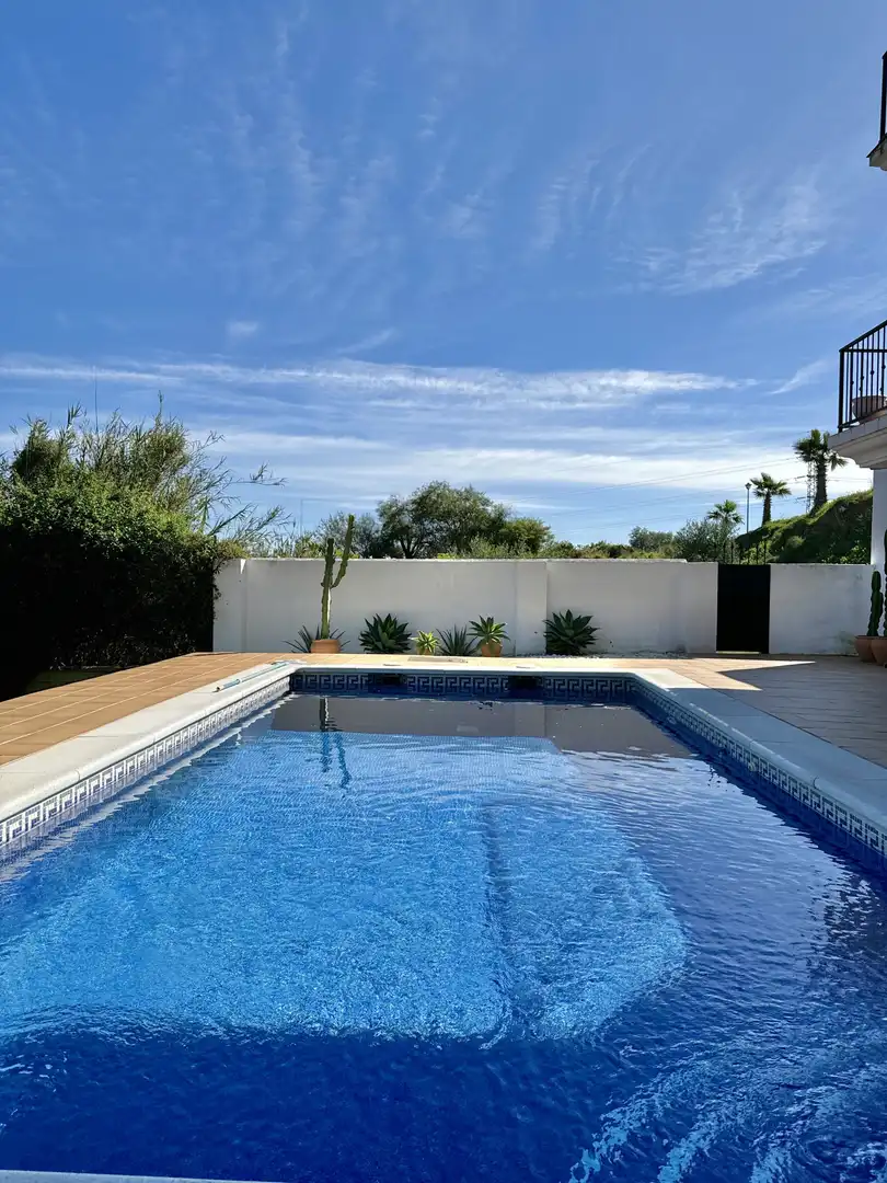 Piscina de Casa o xalet en venda en Estepona amb Aire condicionat, Terrassa i Moblat