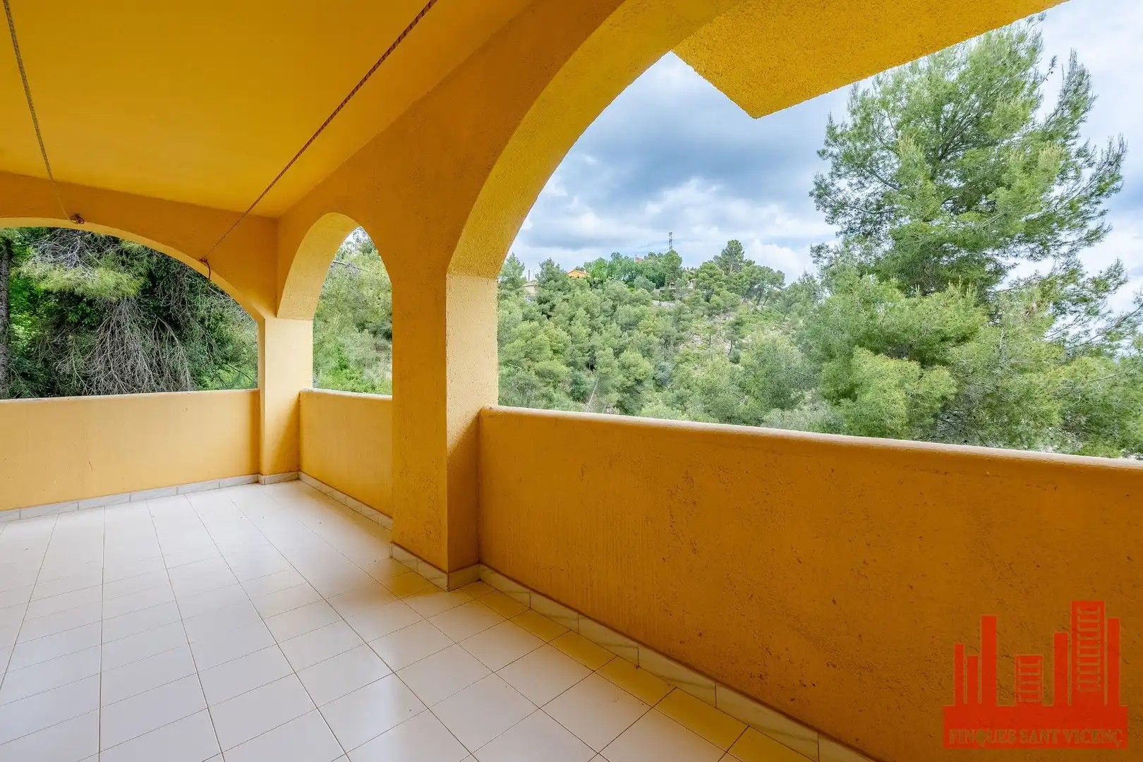 Terraza de Casa o chalet en venta en Vallirana con Aire acondicionado, Calefacción y Piscina