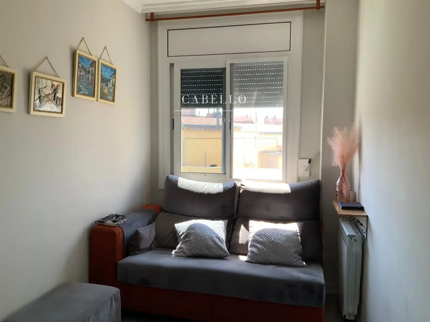 Living room of Houses for sale in Terrassa  with Air Conditioner, Heating and Parquet flooring
