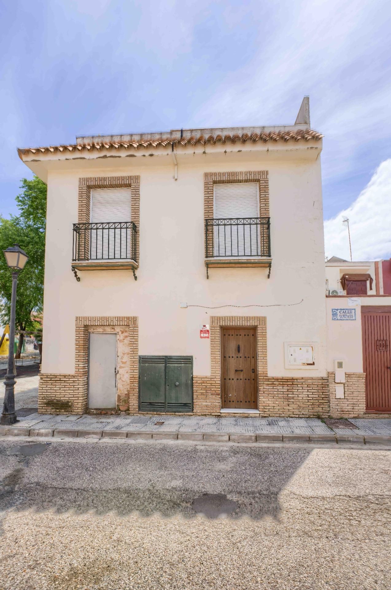 Exterior view of Duplex for sale in Sanlúcar la Mayor  with Air Conditioner and Terrace