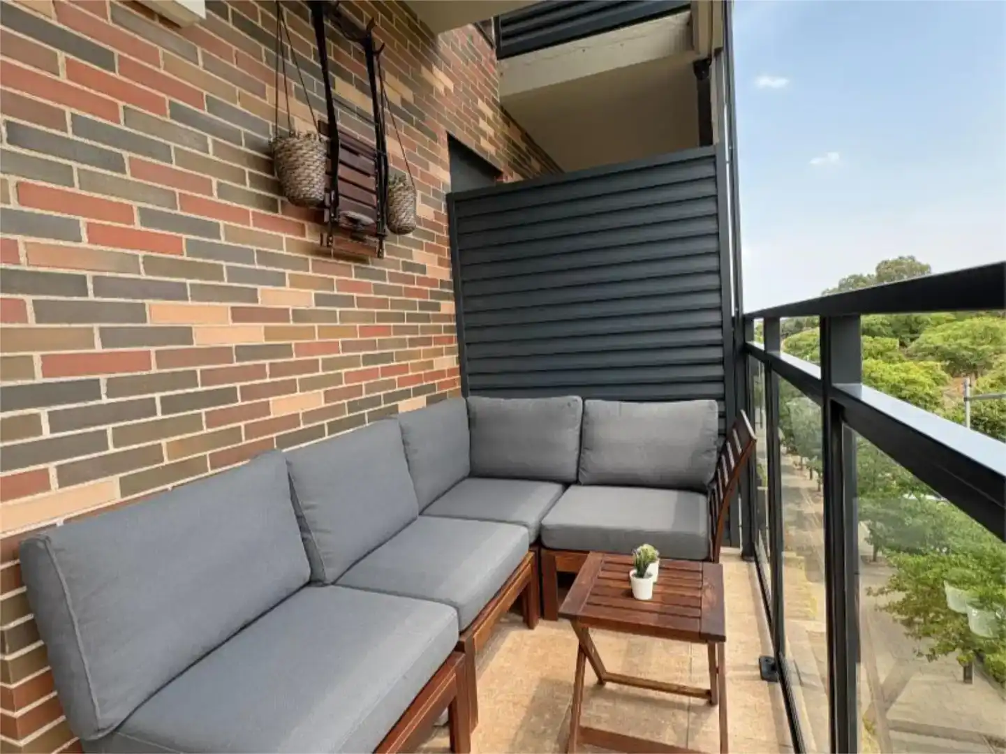 Balcony of Flat for sale in Sabadell  with Air Conditioner and Swimming Pool