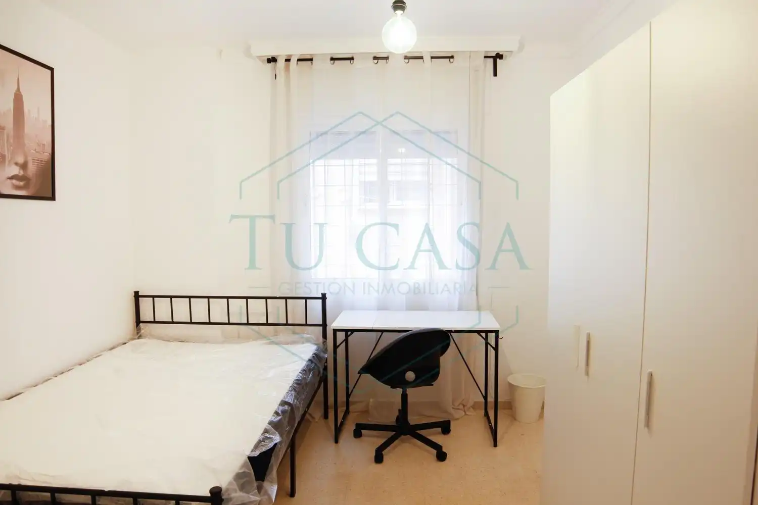 Schlafzimmer von Wohnung zur untervermieten in Puerto Real mit Möbliert