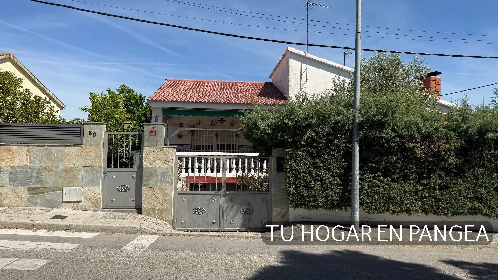 Vista exterior de Casa o chalet en venta en El Álamo con Calefacción, Jardín privado y Trastero