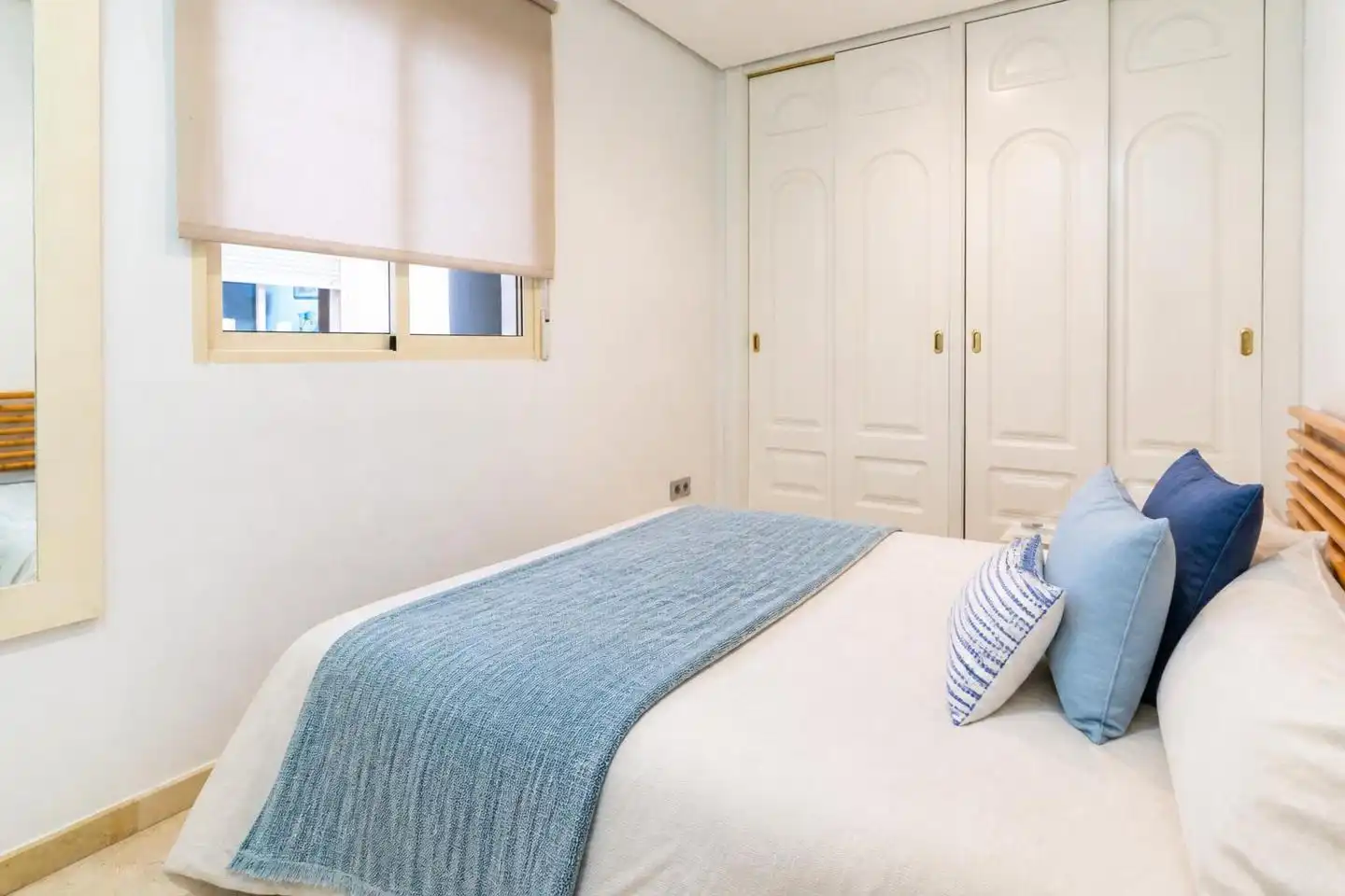 Schlafzimmer von Maisonette zum Verkauf in Santa Pola mit Klimaanlage, Terrasse und Möbliert