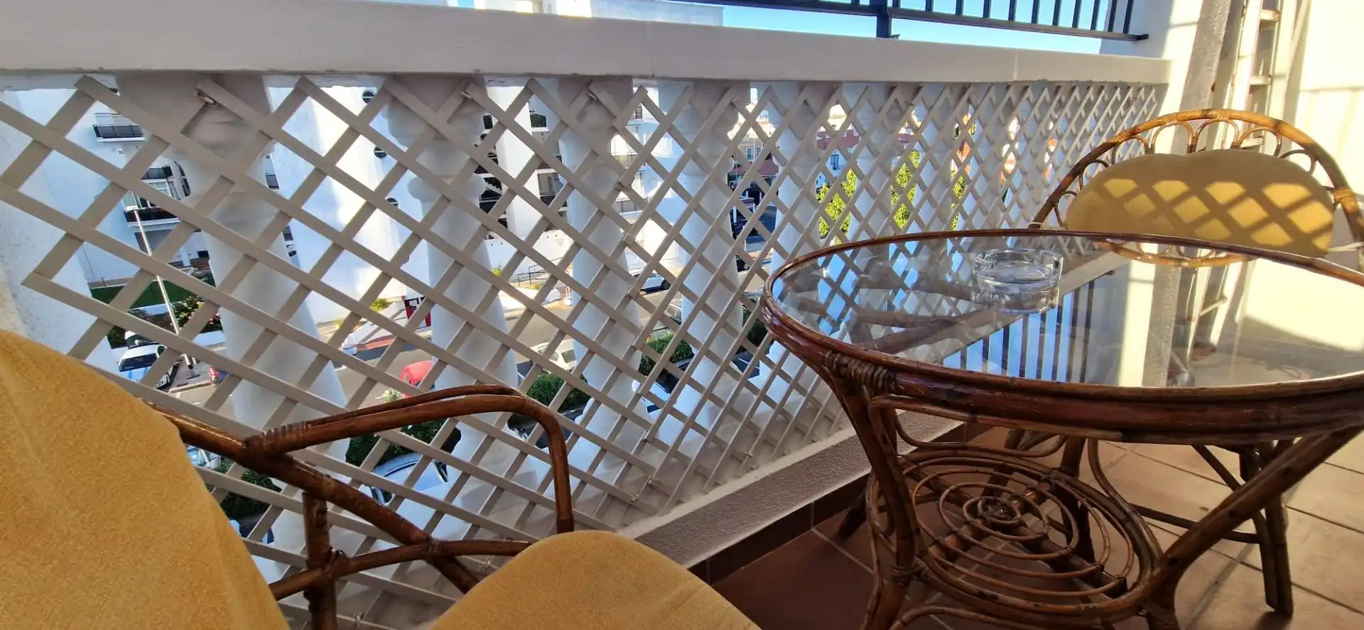Terrassa de Apartament de lloguer en El Portil amb Piscina comunitària