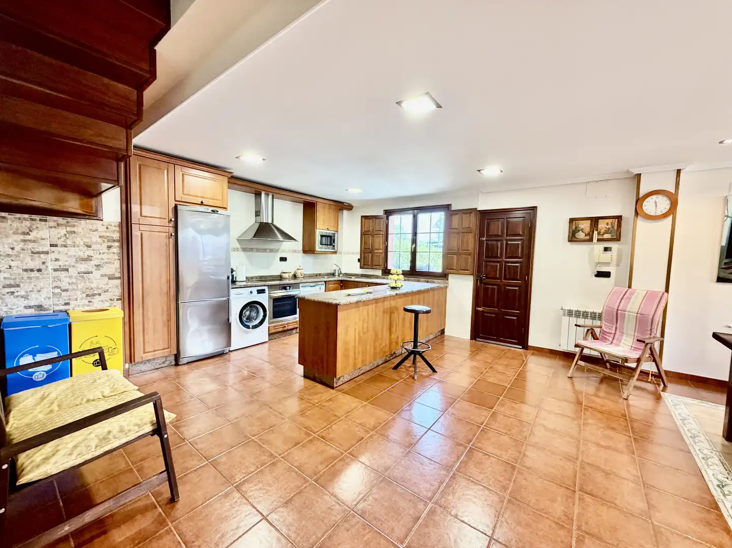 Cocina de Casa o chalet en venta en Ribamontán al Monte con Calefacción, Jardín privado y Terraza
