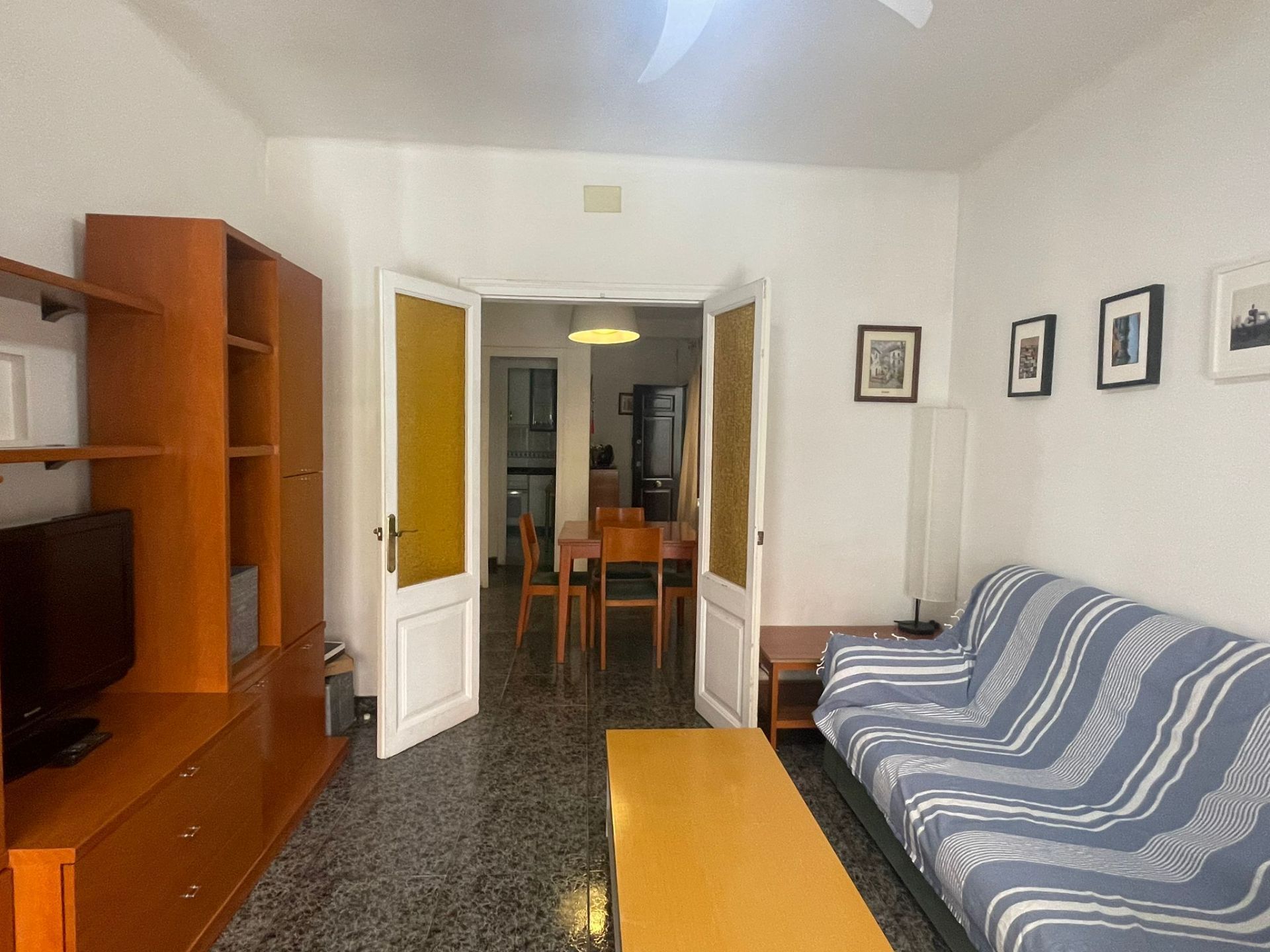 Living room of Flat to rent in  Barcelona Capital  with Heating and Furnished
