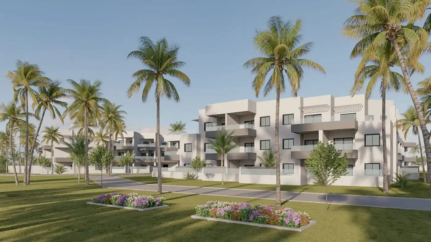 Außenansicht von Wohnungen zum Verkauf in Vélez-Málaga mit Heizung, Terrasse und Abstellraum