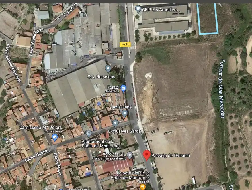 Terreny residencial en venda a La Pobla de Montornès, imagen 3