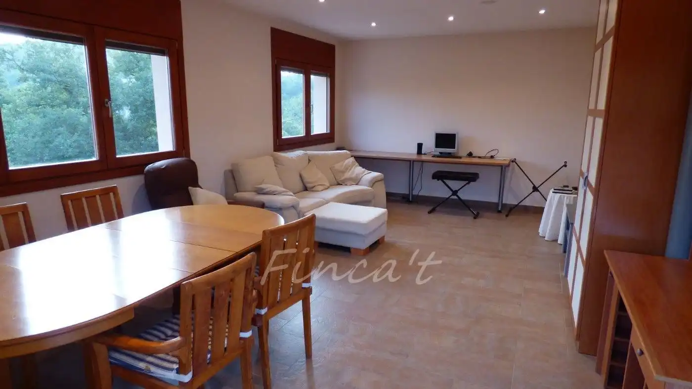 Sala d'estar de Casa o xalet en venda en Moià amb Aire condicionat, Calefacció i Terrassa