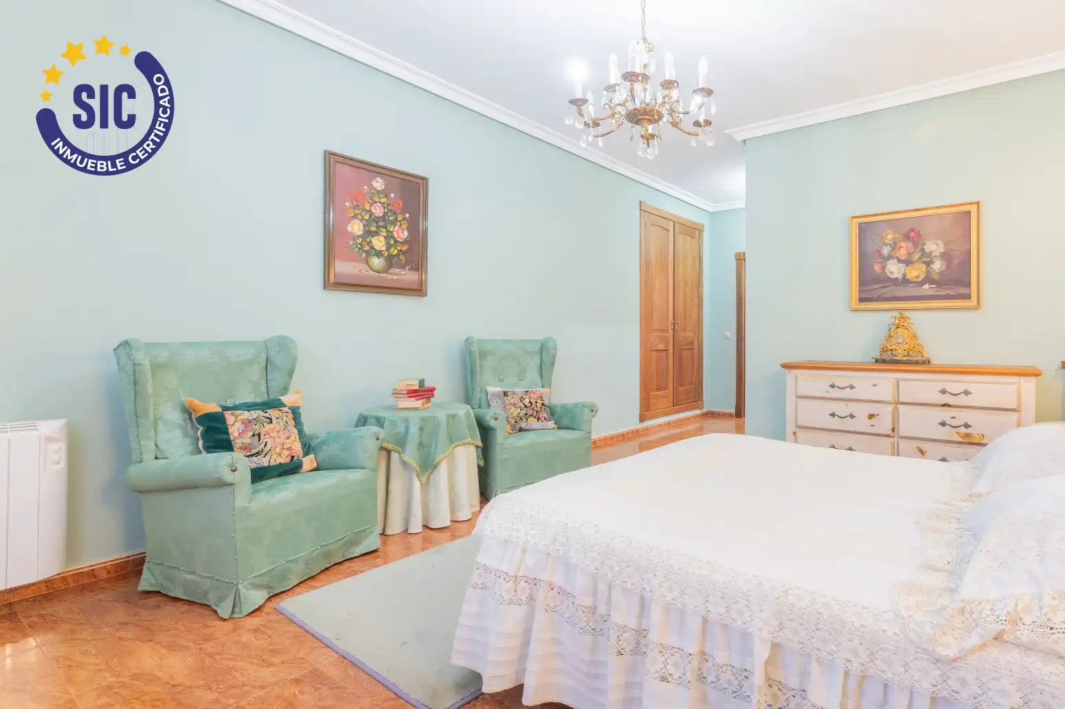 Habitación de Casa o chalet en venta en Hontecillas con Calefacción, Terraza y Amueblado